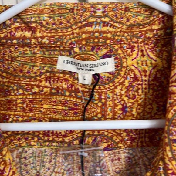 NWOT Christian Siriano size large womens oversized blouse top shirt - Picture 3 of 4